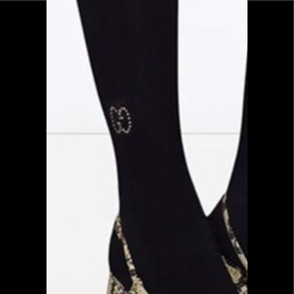 Gucci black tights with crystal NWTs full set! Small and large available - Picture 1 of 11